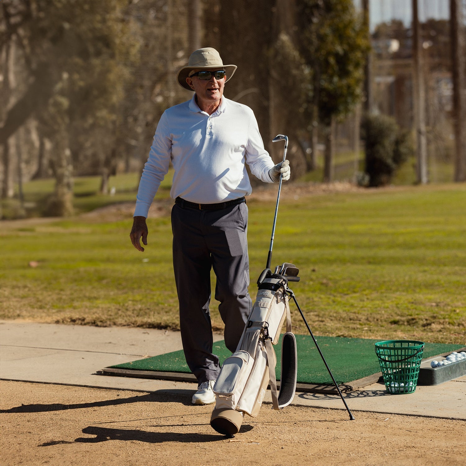 The Loma | Toasted Almond Par 3 Bag