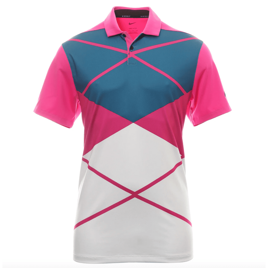 Nike Men's Dri-FIT Vapor Argyle Print Polo