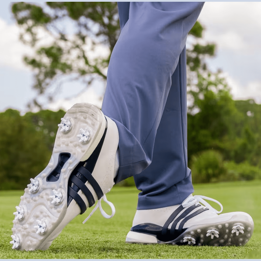 Adidas Tour360 24 Golf Shoes - White/Navy