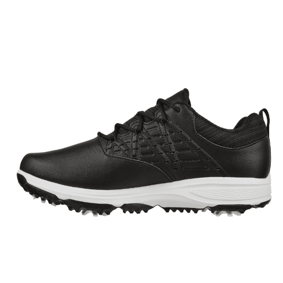 Skechers Ladies GO GOLF Pro 2 Spiked Golf Shoes - Black/White