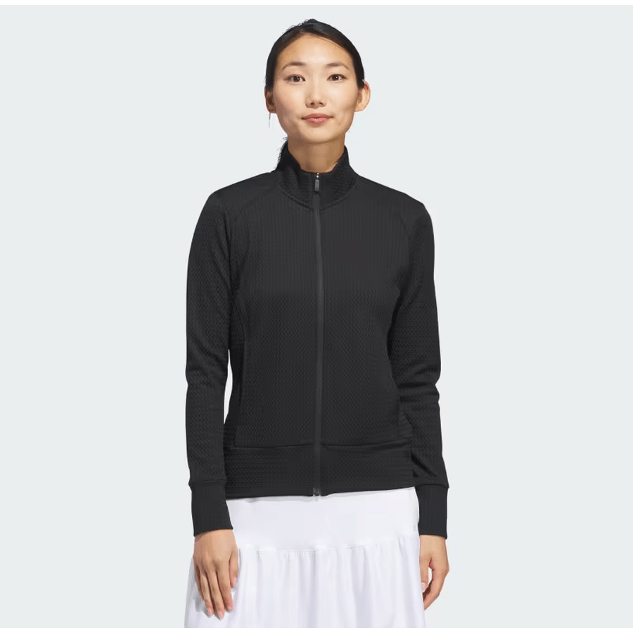 Adidas Ultimate365 Ladies Textured Jacket - Black