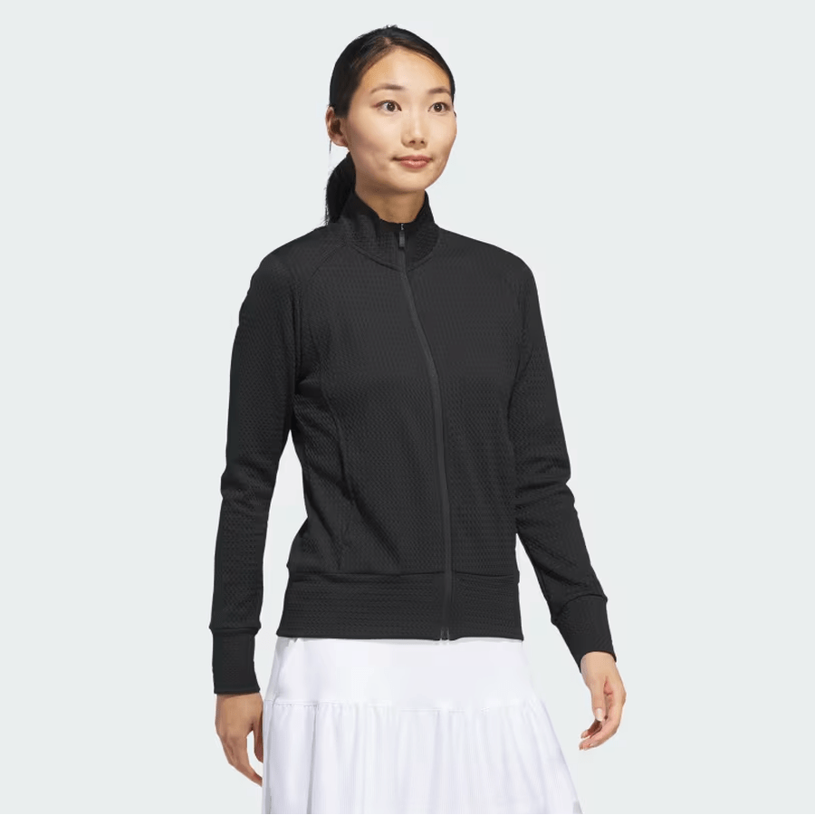 Adidas Ultimate365 Ladies Textured Jacket - Black