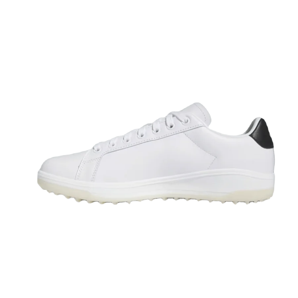 Adidas Go To Spikeless 2.0 Golf Shoes Low White Cloud White Core Black Aluminium 9.5
