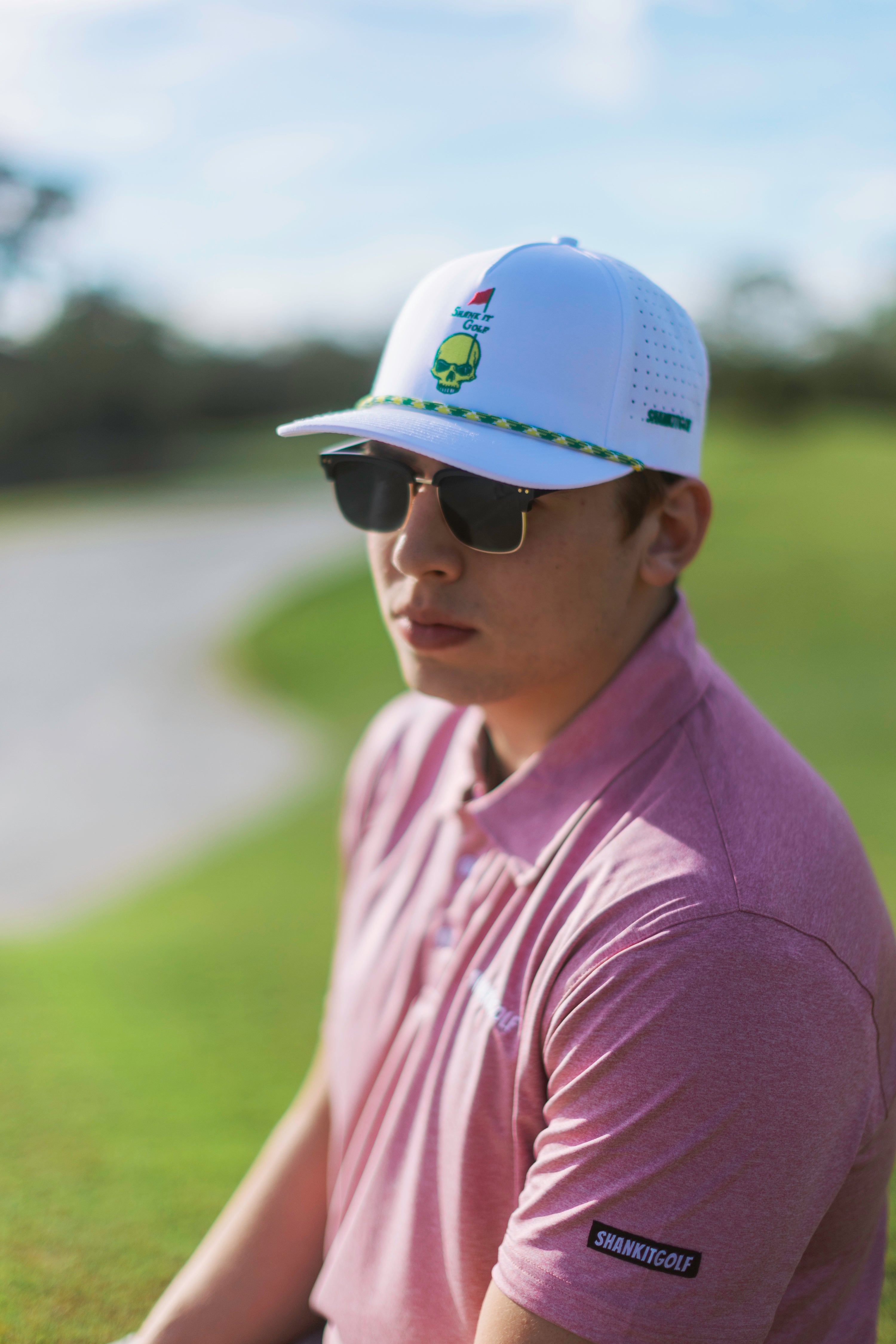 The White Georgia Skull Hat