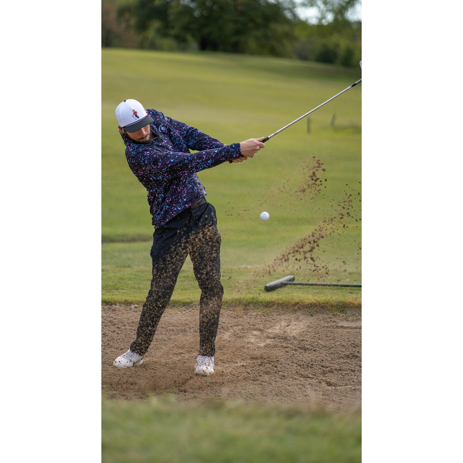 Paint Splatter Quarter Zip