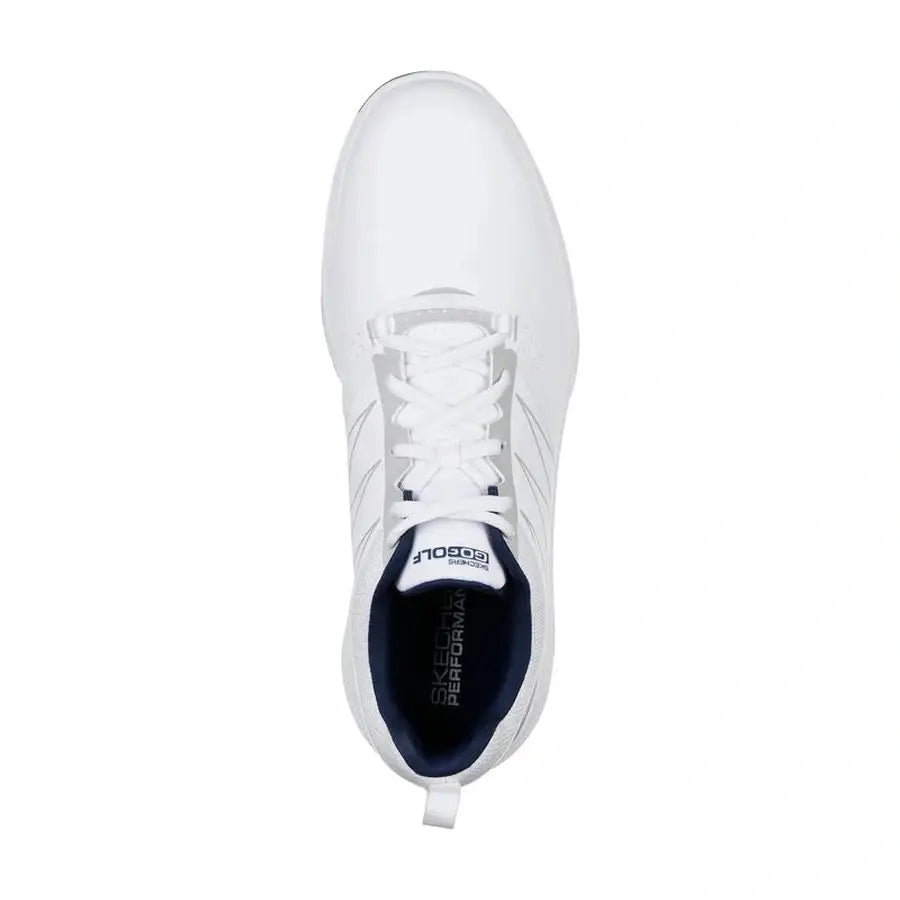 Skechers Men's GO GOLF Torque Spiked Golf Shoes - White/Navy