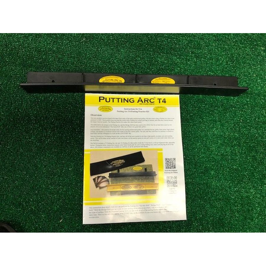 Putting Arc T4 - Toe Release Arc Track - Midnight Black