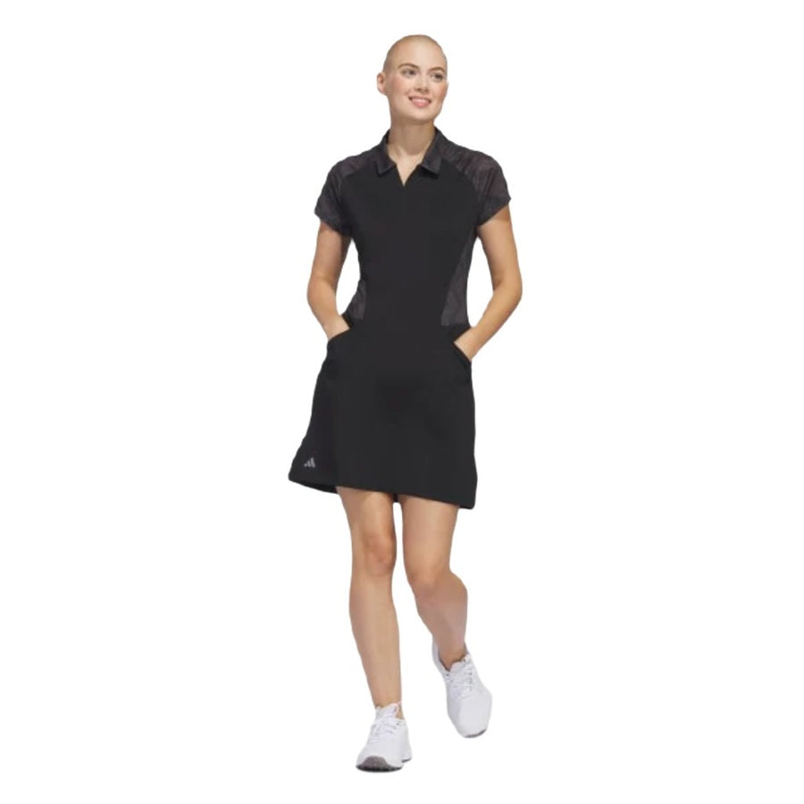 Adidas Ultimate365 Short Sleeve Dress - Black