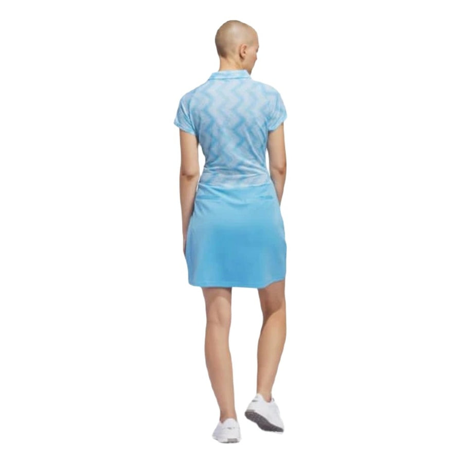 Adidas Ultimate365 Short Sleeve Dress - Blue