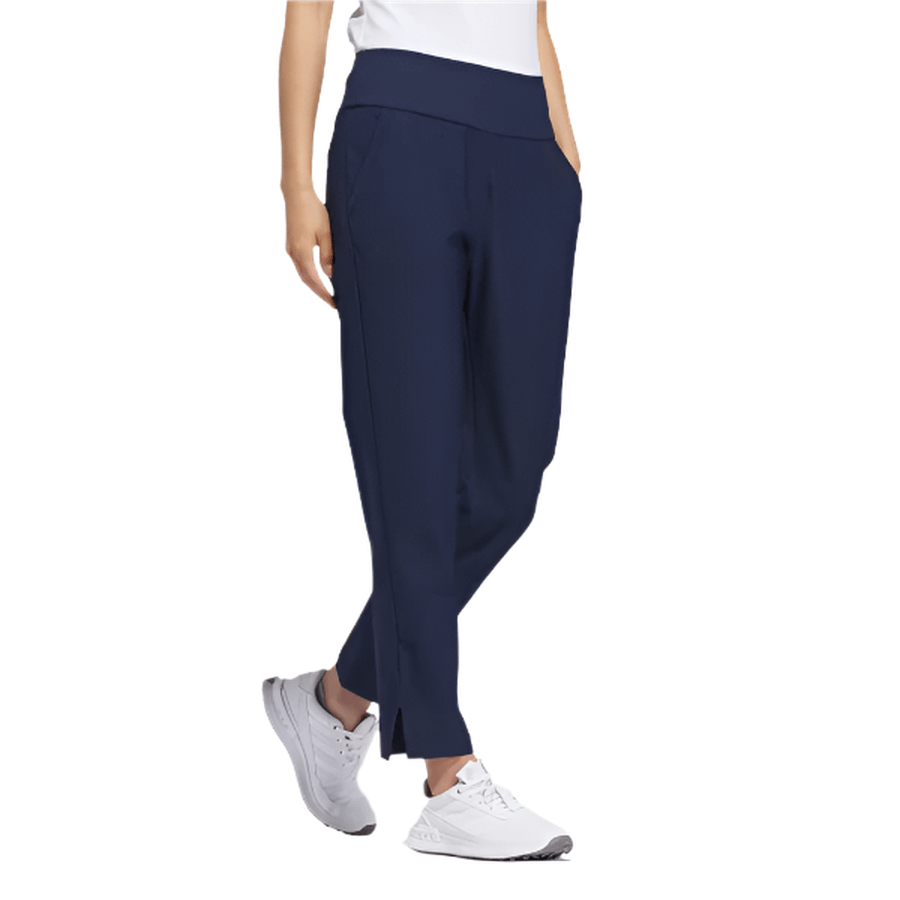 Adidas Ladies Ultimate365 Solid Ankle Pants - Blue