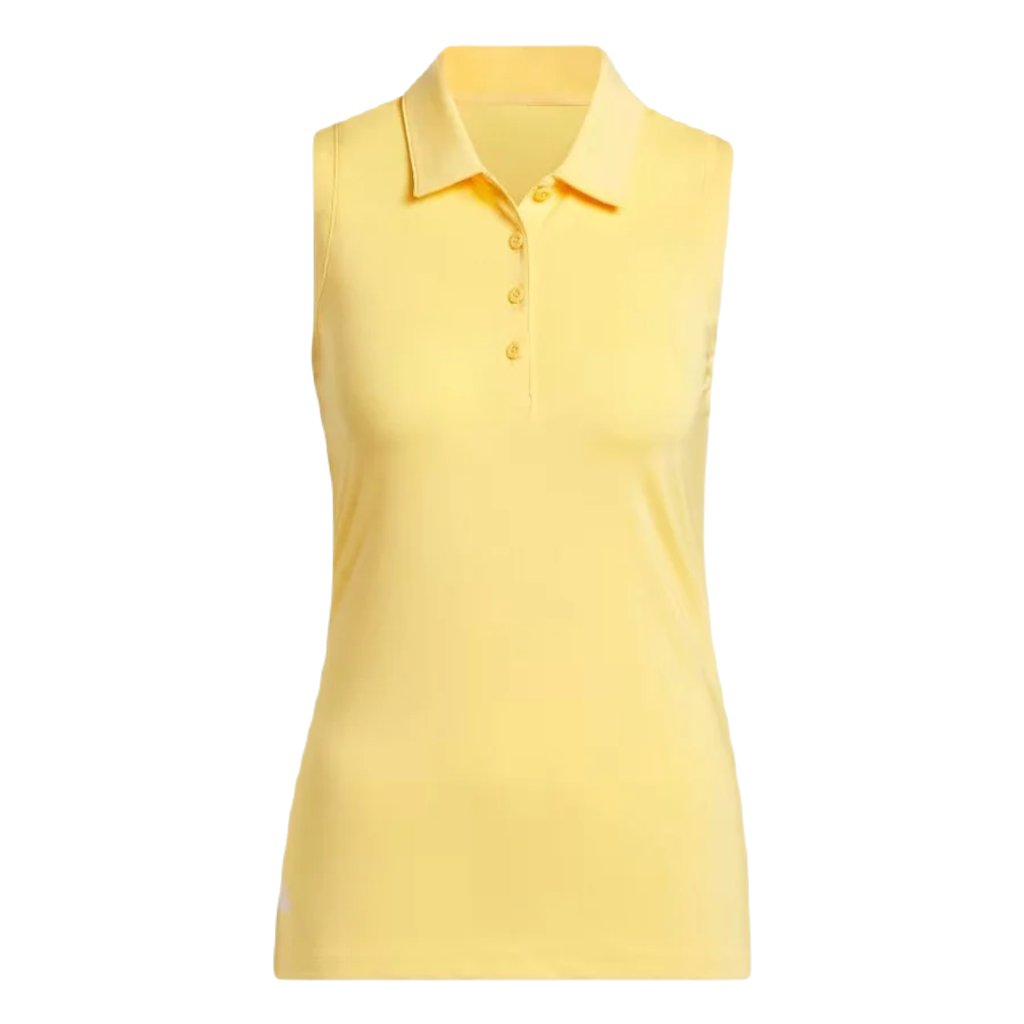 Adidas Ladies Ultimate365 Solid Sleeveless Polo Shirt