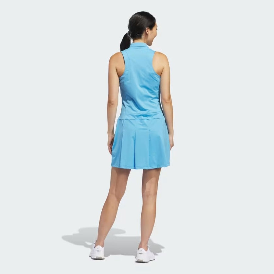 Adidas Ultimate365 Tour Pleated Dress - Blue