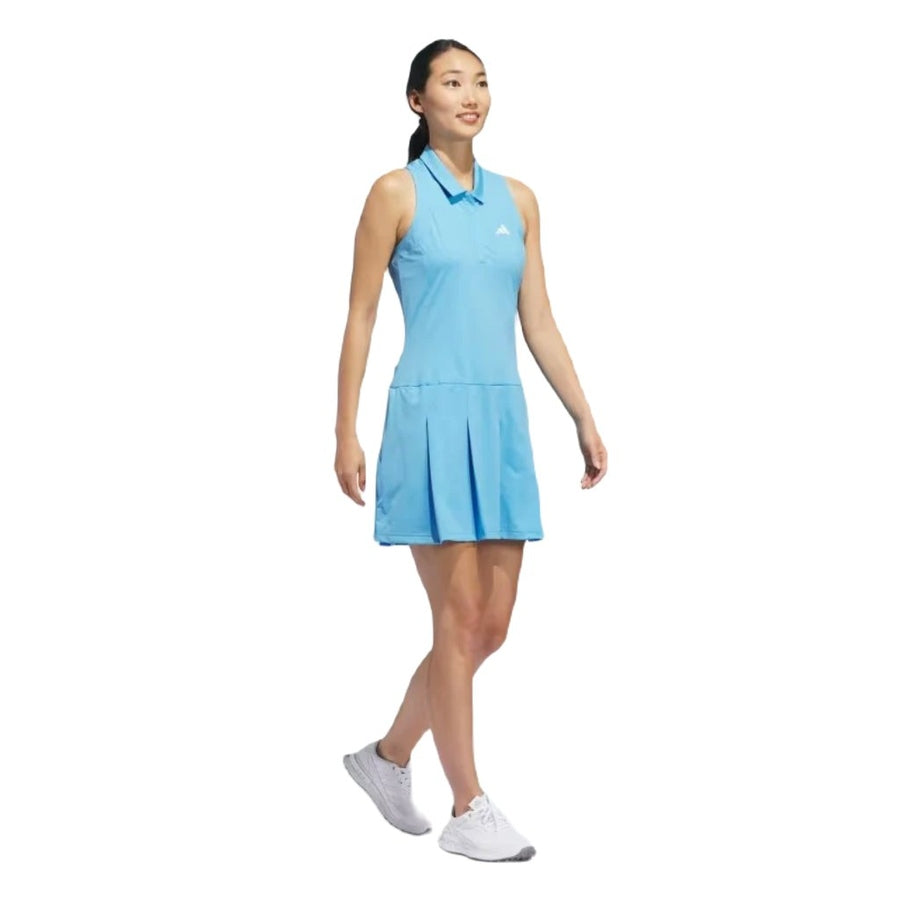 Adidas Ultimate365 Tour Pleated Dress - Blue