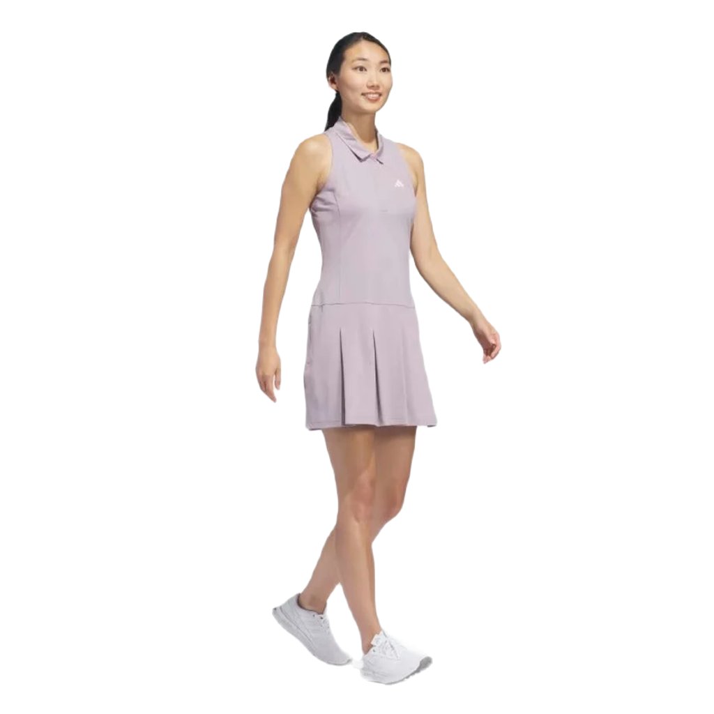 Adidas Ultimate365 Tour Pleated Dress - Purple