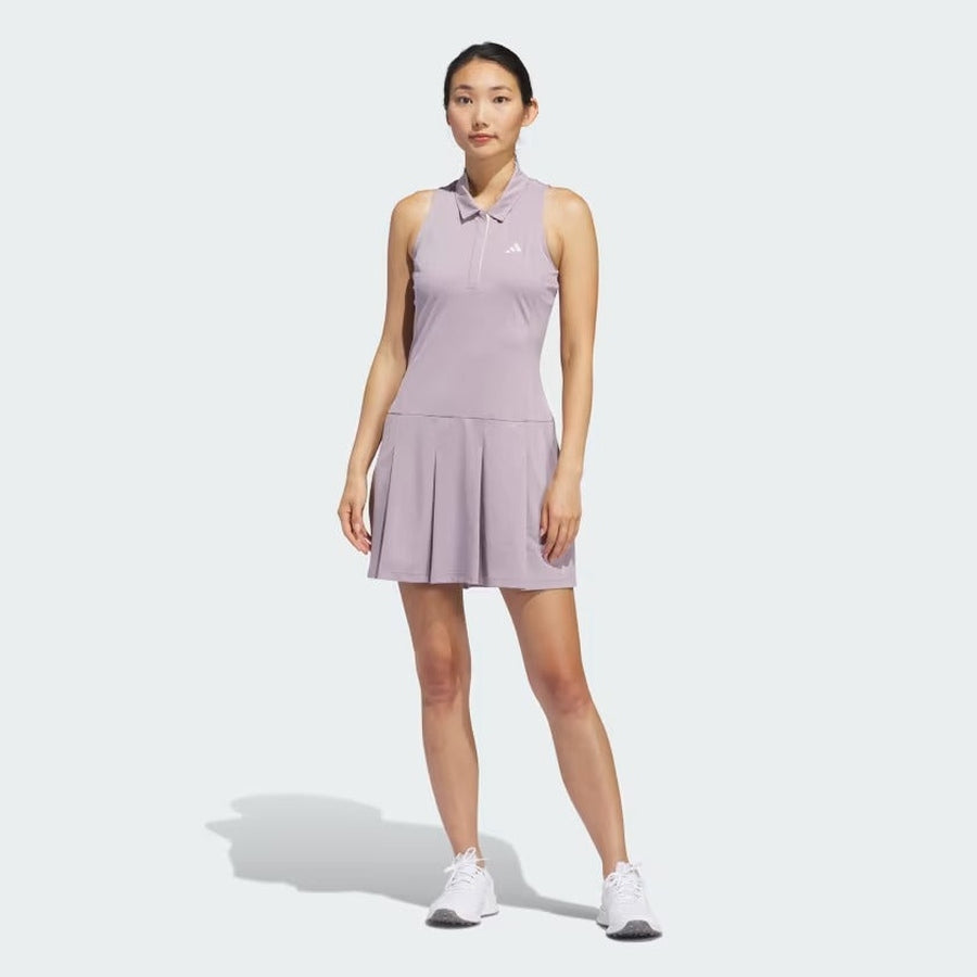 Adidas Ultimate365 Tour Pleated Dress - Purple