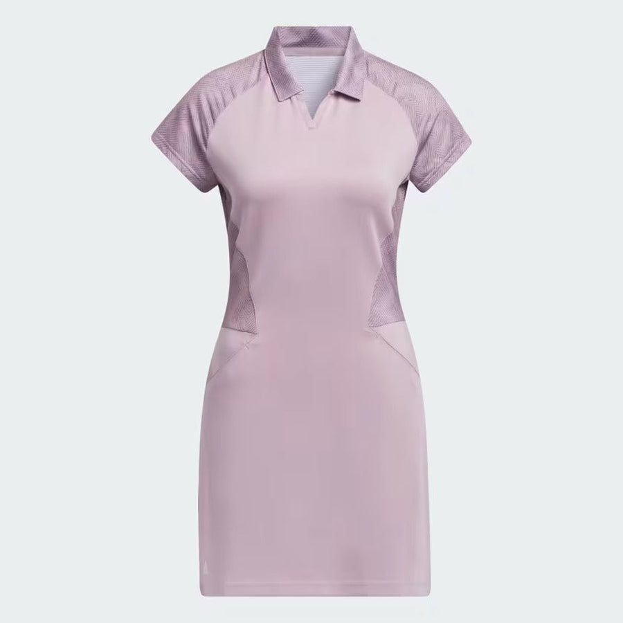 Adidas Ultimate365 Short Sleeve Dress - Purple