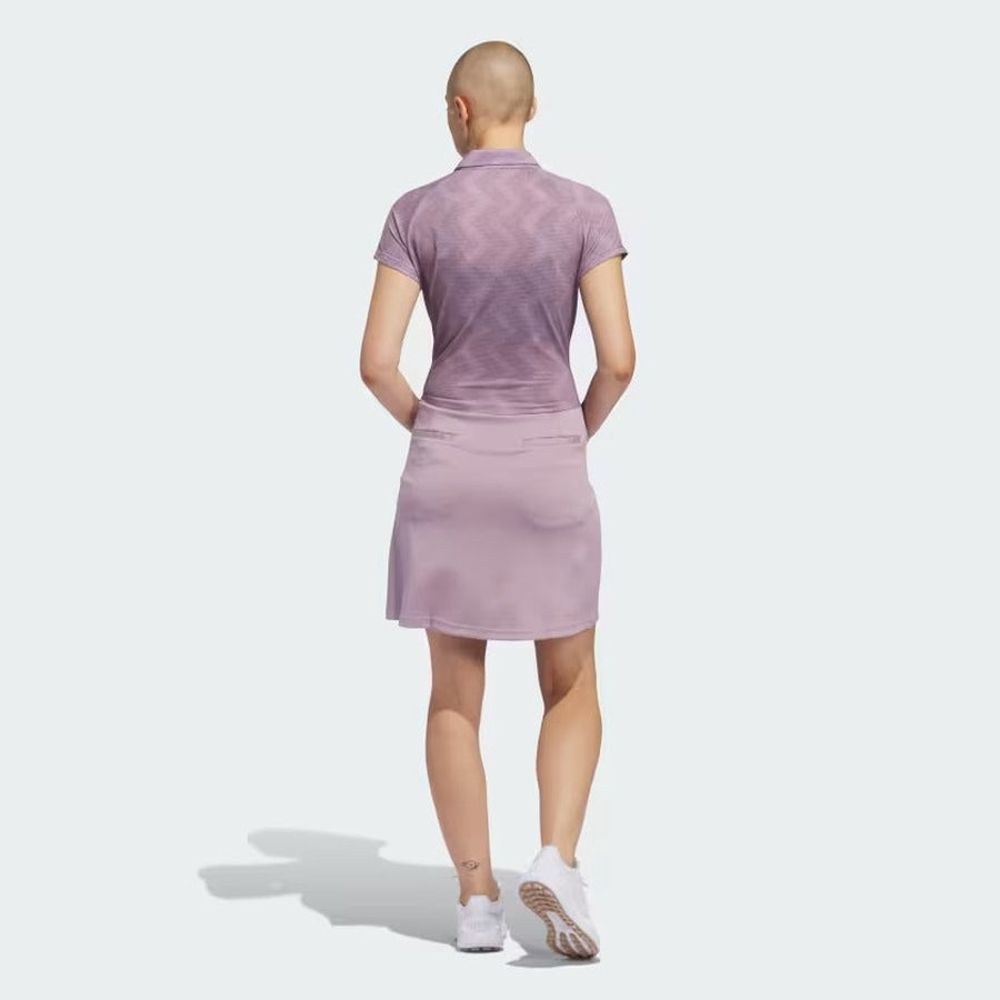 Adidas Ultimate365 Short Sleeve Dress - Purple