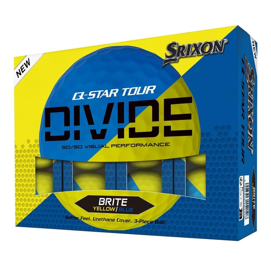 Srixon Q-Star Tour Divide Golf Balls - Buy 1, Get 1 Free!