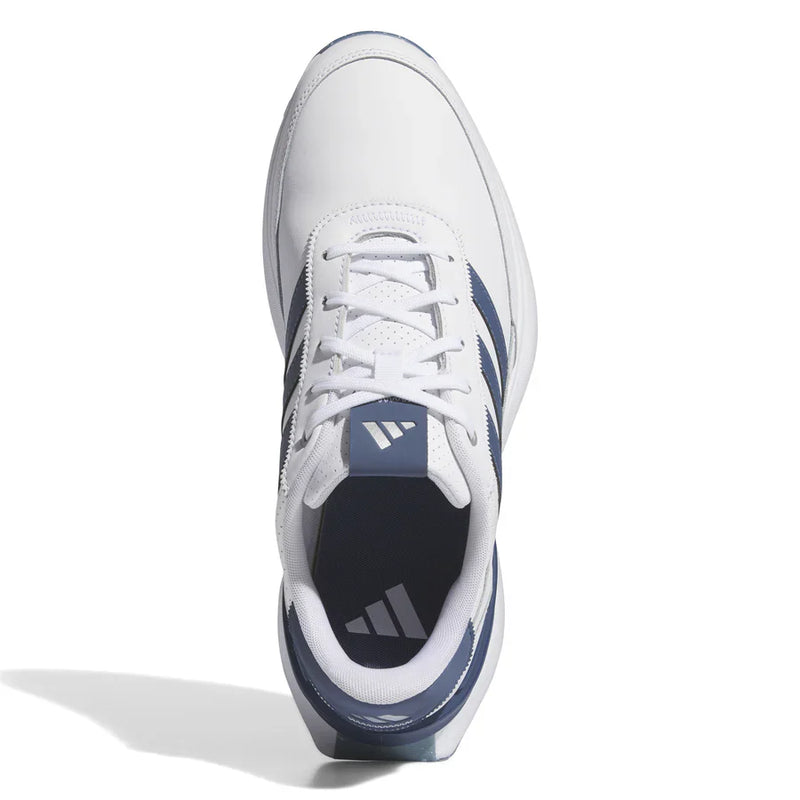Adidas Men's S2G Spikeless Leather 24 Golf Shoes - White/Navy
