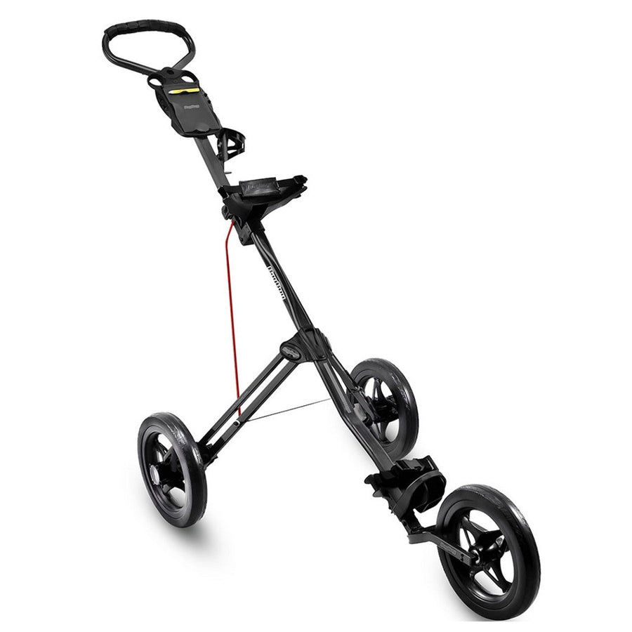 Bag Boy Express 500 Push Cart - Matte Black/Red