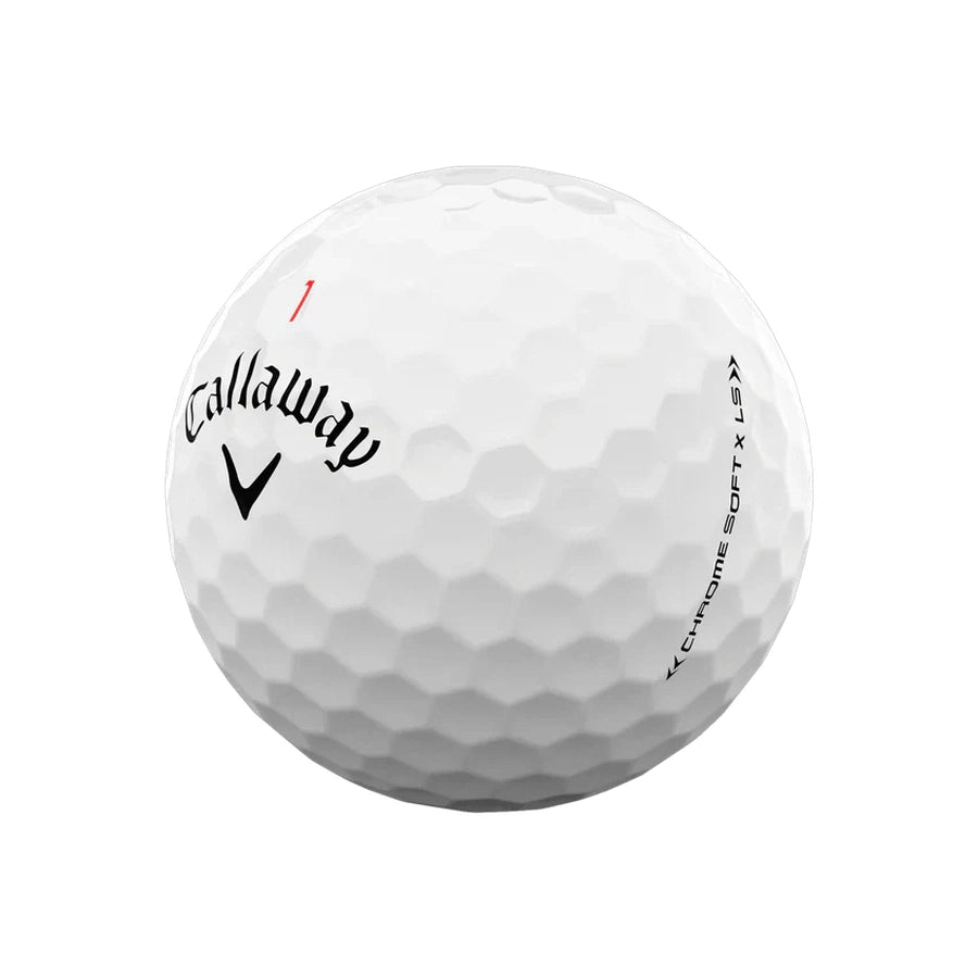 2 Dozen Callaway Chrome Soft X LS New Golf Balls - Logo Overun