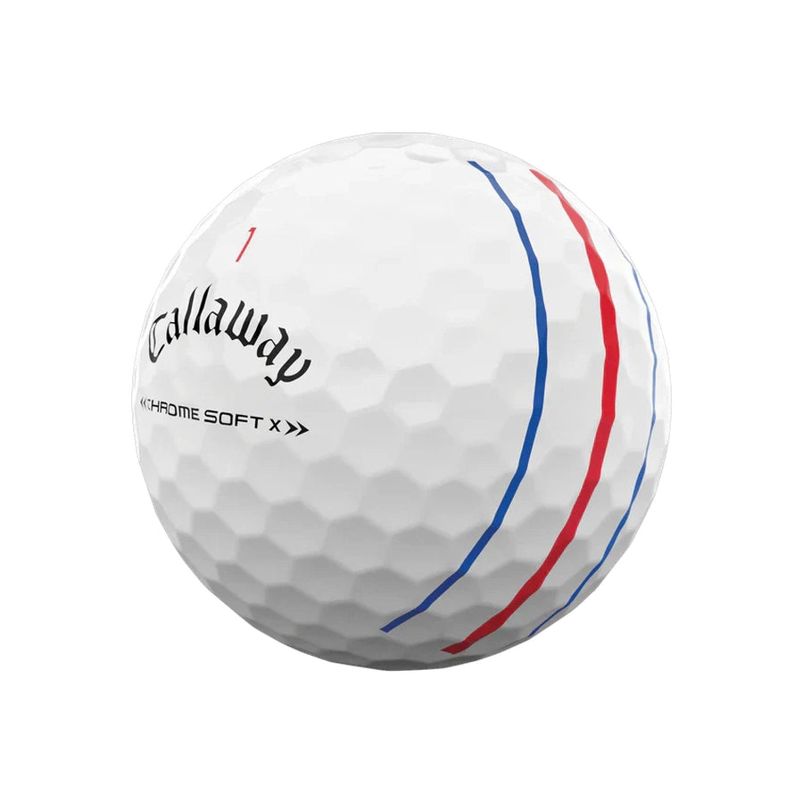 2 Dozen Callaway Chrome Soft X 2022 Triple Track Golf Balls - Logo Overun
