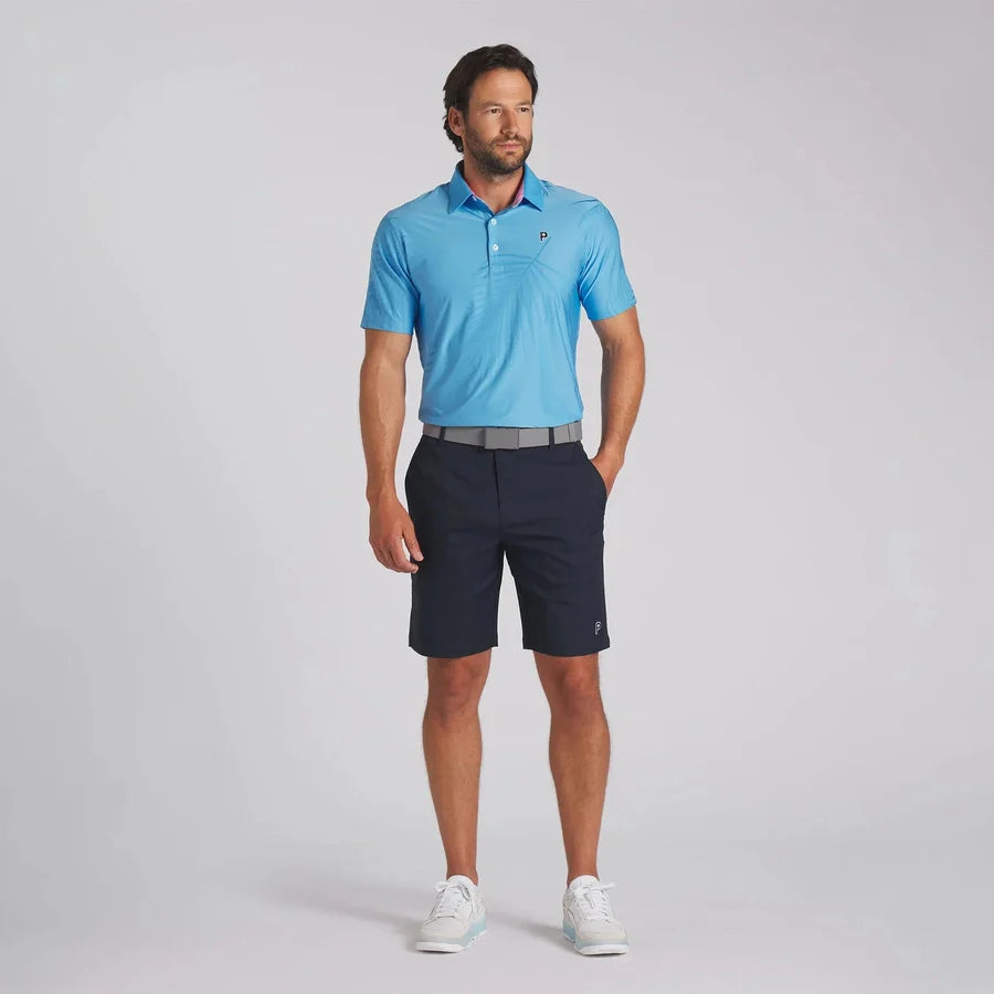 Puma x PTC Jacquard Golf Polo - Blue