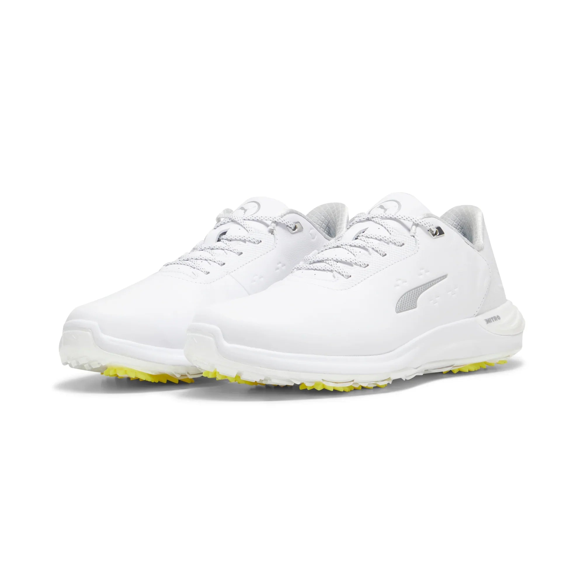 Puma PHANTOMCAT NITRO™ Golf Shoes - White/Silver