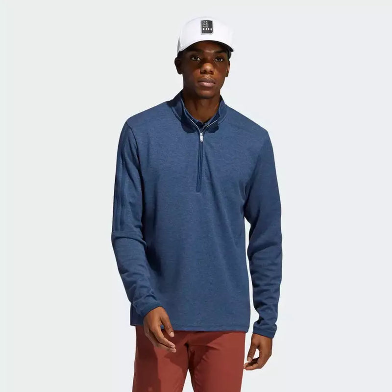 Adidas 3-Stripes Quarter-Zip Pullover