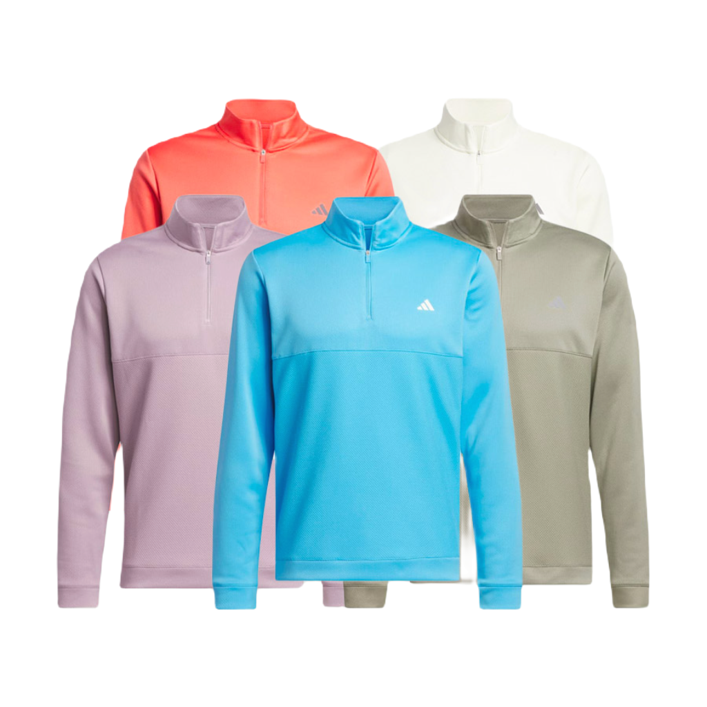 Adidas Ultimate365 Textured Quarter-Zip Top