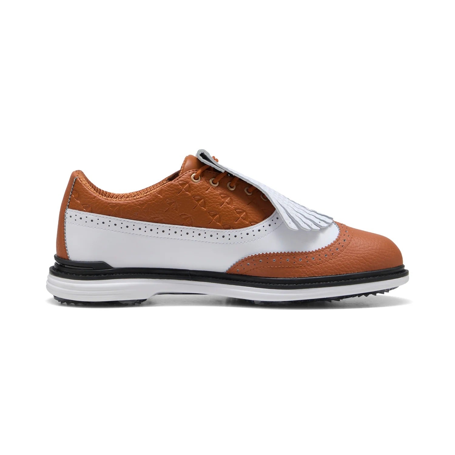 Puma Arnold Palmer Royale Wingtip Golf Shoes - Brown