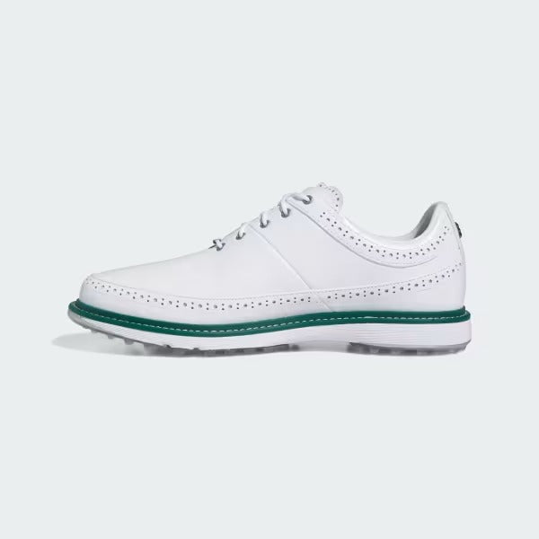 Adidas Unisex MC80 Spikeless Golf Shoes - White/Green