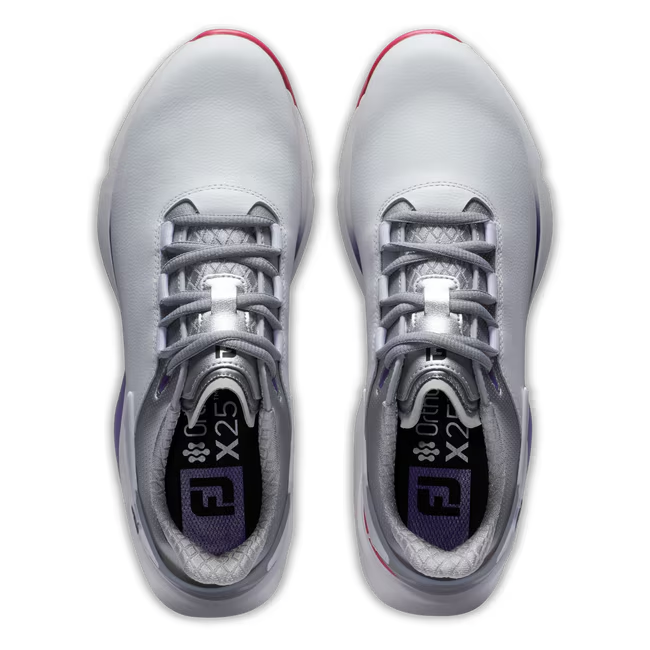 FootJoy Ladies Pro/SLX Golf Shoes - White/Silver