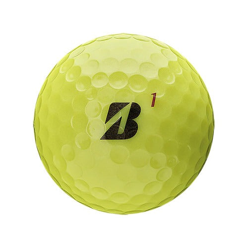 1 Dozen (12) Bridgestone Tour B RX Mindset Limited Yellow Golf Balls