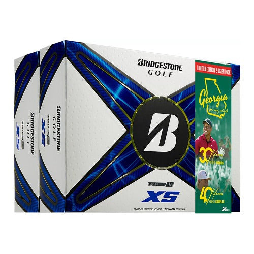 2 Dozen (24) Bridgestone Tour B XS White Golf Balls