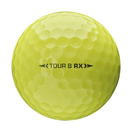 1 Dozen (12) Bridgestone Tour B RX Yellow Bulk Golf Balls - Prior Generation