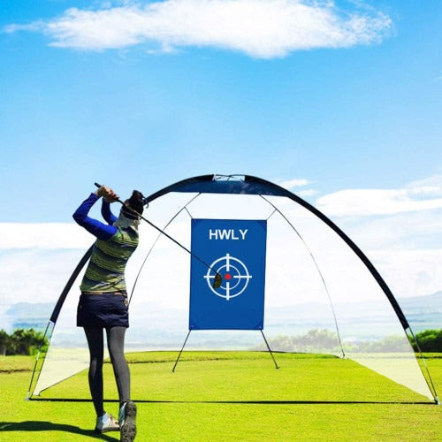 HWLY Dome Practice Hitting Net - Indoor/Outdoor