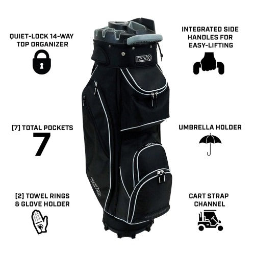 Izzo Golf Vault Cart Bag