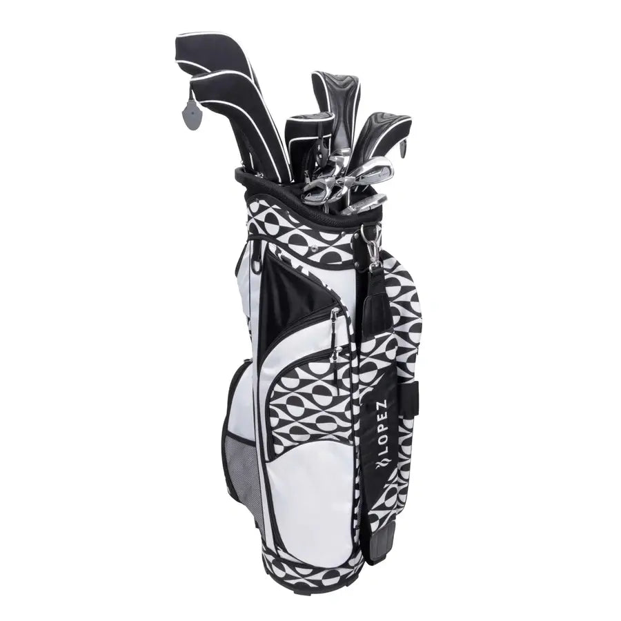 Nancy Lopez Erinn 18-Piece Cart Bag Package Set - Deco