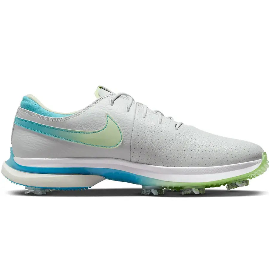 Nike Men's Air Zoom Victory Tour 3 Spiked Golf Shoe - Grey/Blue