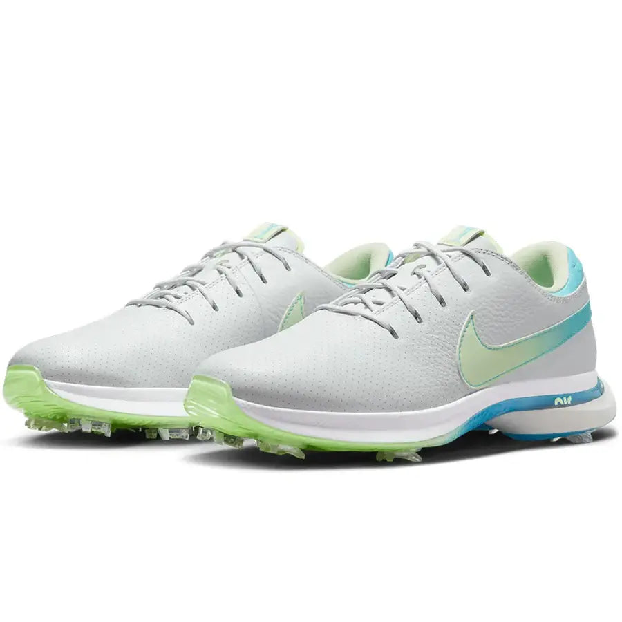 Nike Men's Air Zoom Victory Tour 3 Spiked Golf Shoe - Grey/Blue