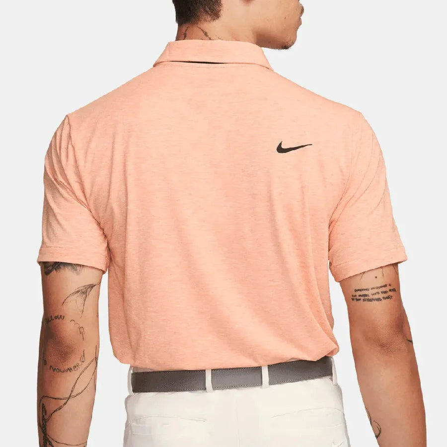 Nike Dri-FIT Tour Men's Solid Heather Golf Polo - Golf Course Logo