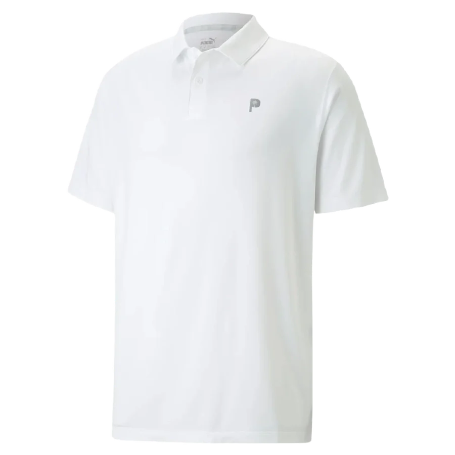 Puma x PTC Golf Polo - Bright White