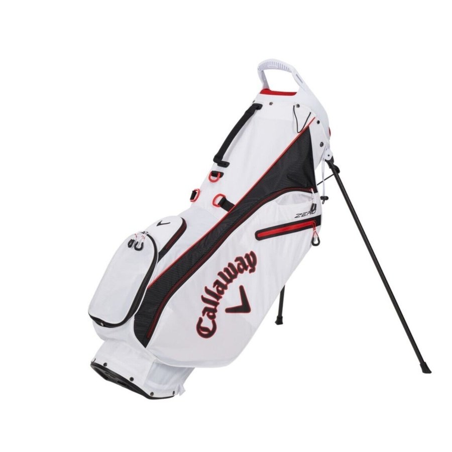 Callaway 2022 Hyperlite Zero Stand Bag - White/Black/Red