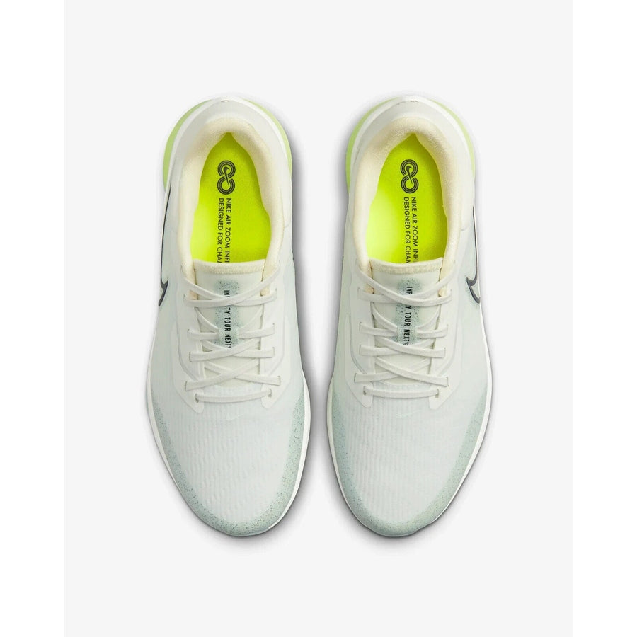 Nike Air Zoom Infinity Tour NEXT% Golf Shoe - White/Green