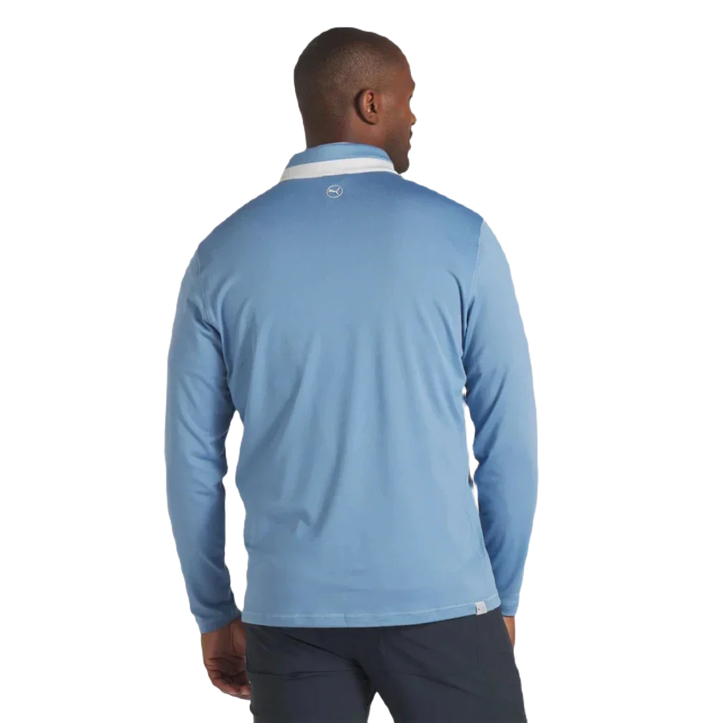 Puma Lightweight Golf 1/4 Zip - Blue