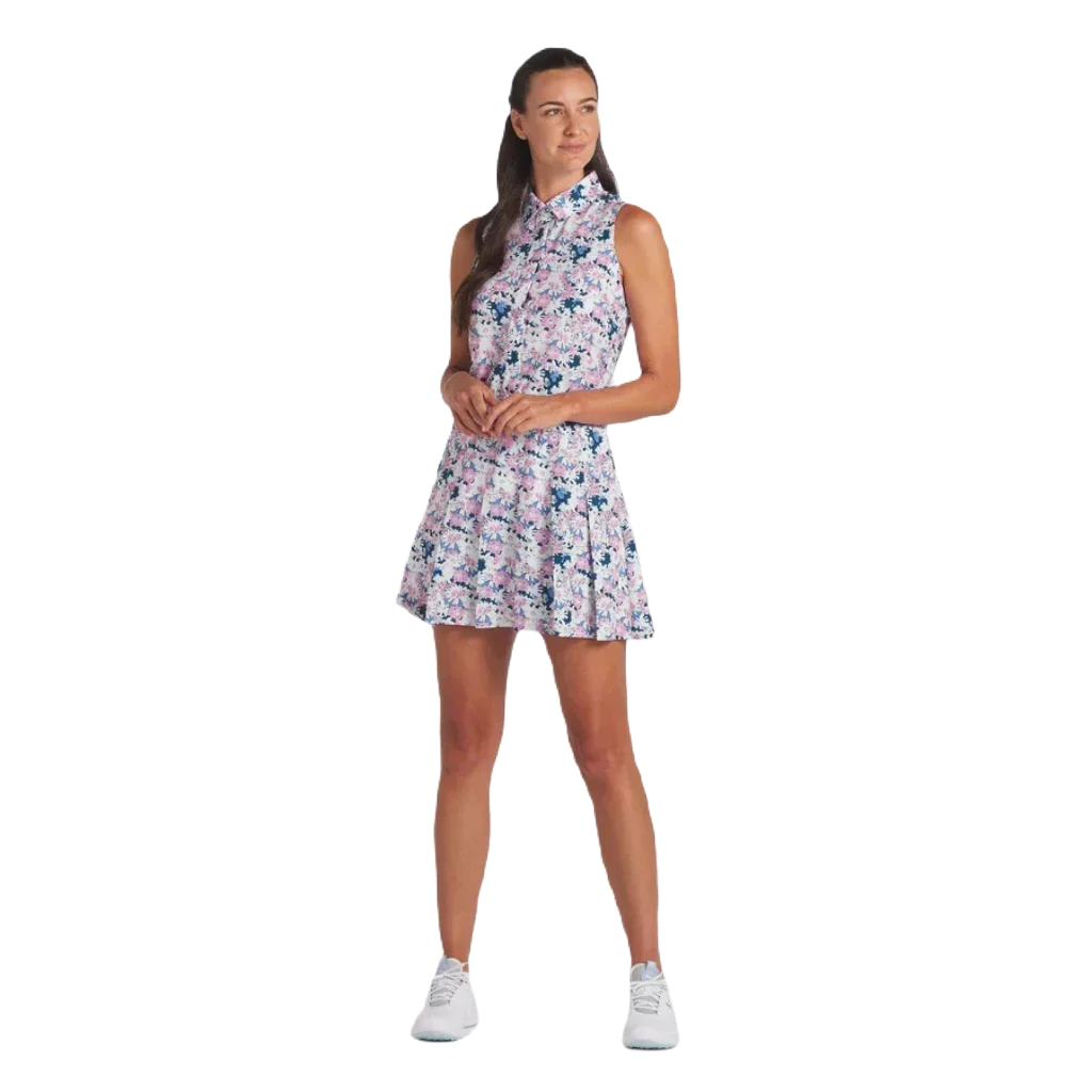 Puma Ladies Bloom Pleated Golf Dress