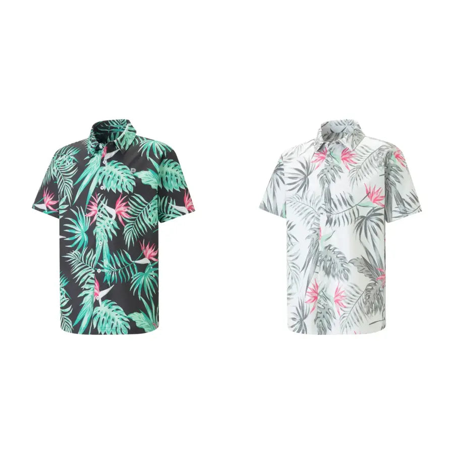 Puma X PTC Paradise Button Down Golf Shirt