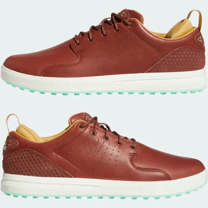 Adidas Flopshot Men's Spikeless Golf Shoes - Brown