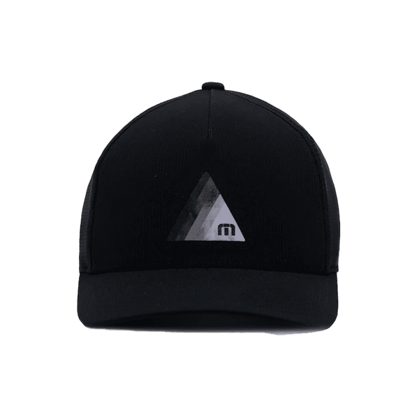 Men's TravisMathew Nebraska Home Stretch Snapback Hat Black